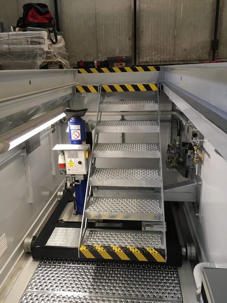 INGTOP METAL, s.r.o. dodal pro firmu ELEKTROLINE a.s. Praha montážní jámu JSR60-12,5m
